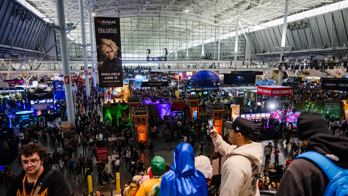 The show floor for PAX East 2025. The largest booth is a cloth dome for Elden Ring Nightreign. The show floor for PAX East 2025. The largest booth is a cloth dome for Elden Ring Nightreign.