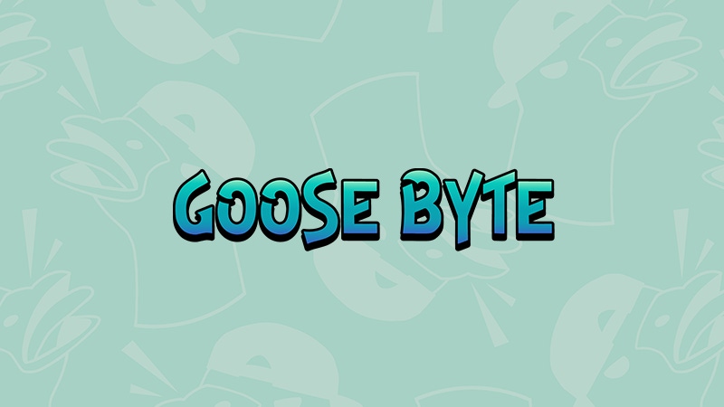 Goose Byte游戏工作室标志