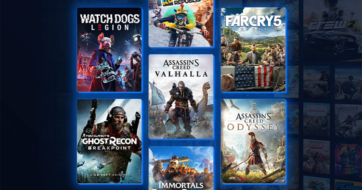 Ubisoft ps4 discount games