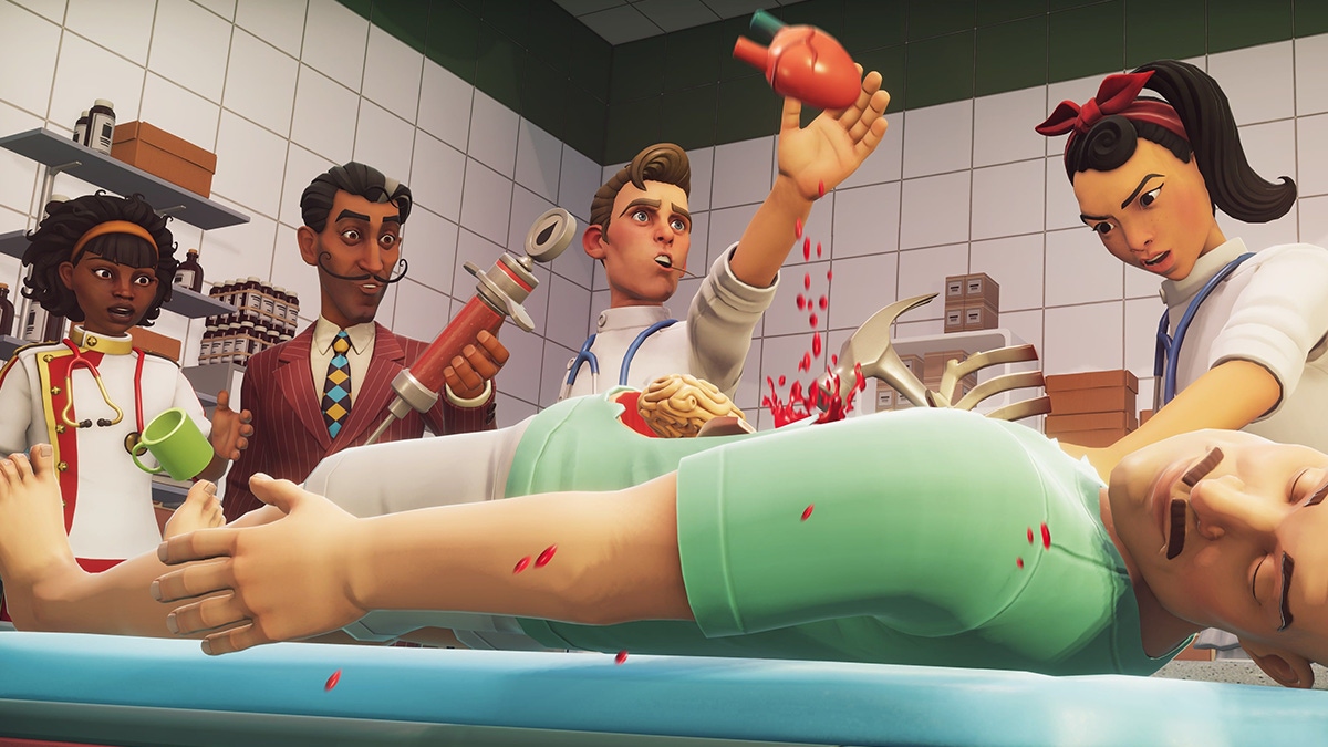 Key artwork for Surgeon Simulator Key artwork for Surgeon Simulator