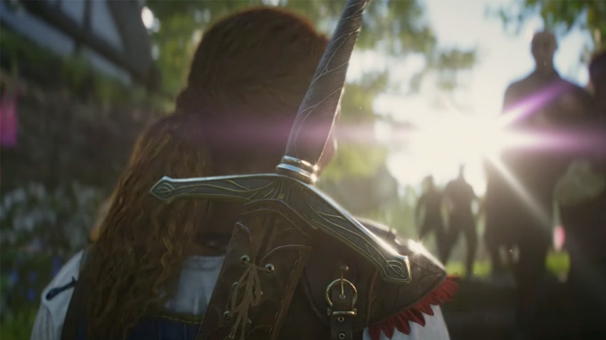 A screenshot from the new Fable trailer