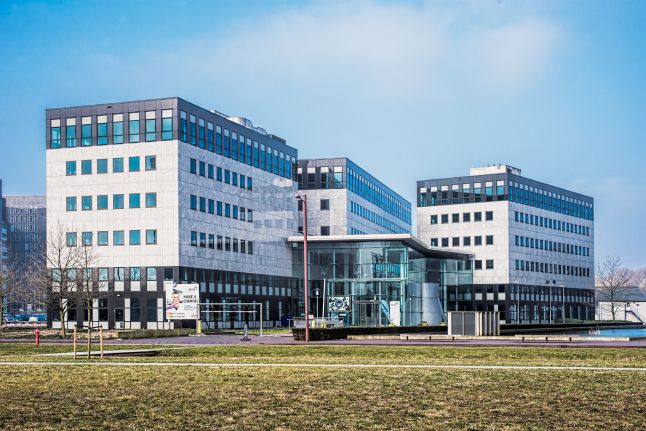 The Yvora office building in Amsterdam.