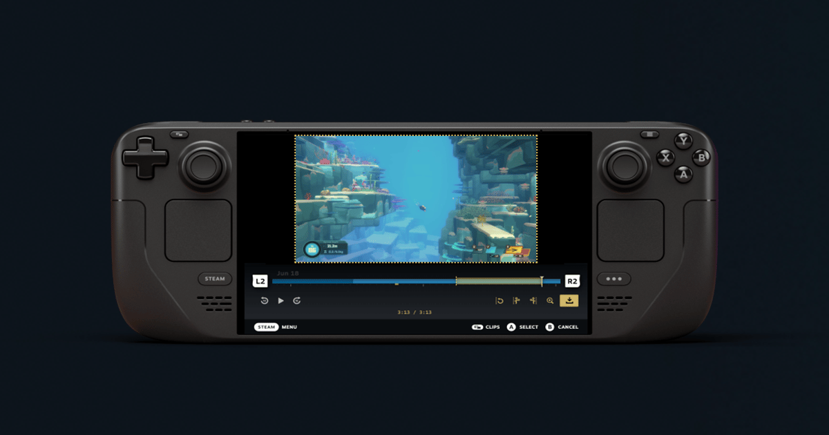 Steam debuts new game recording tool in beta form