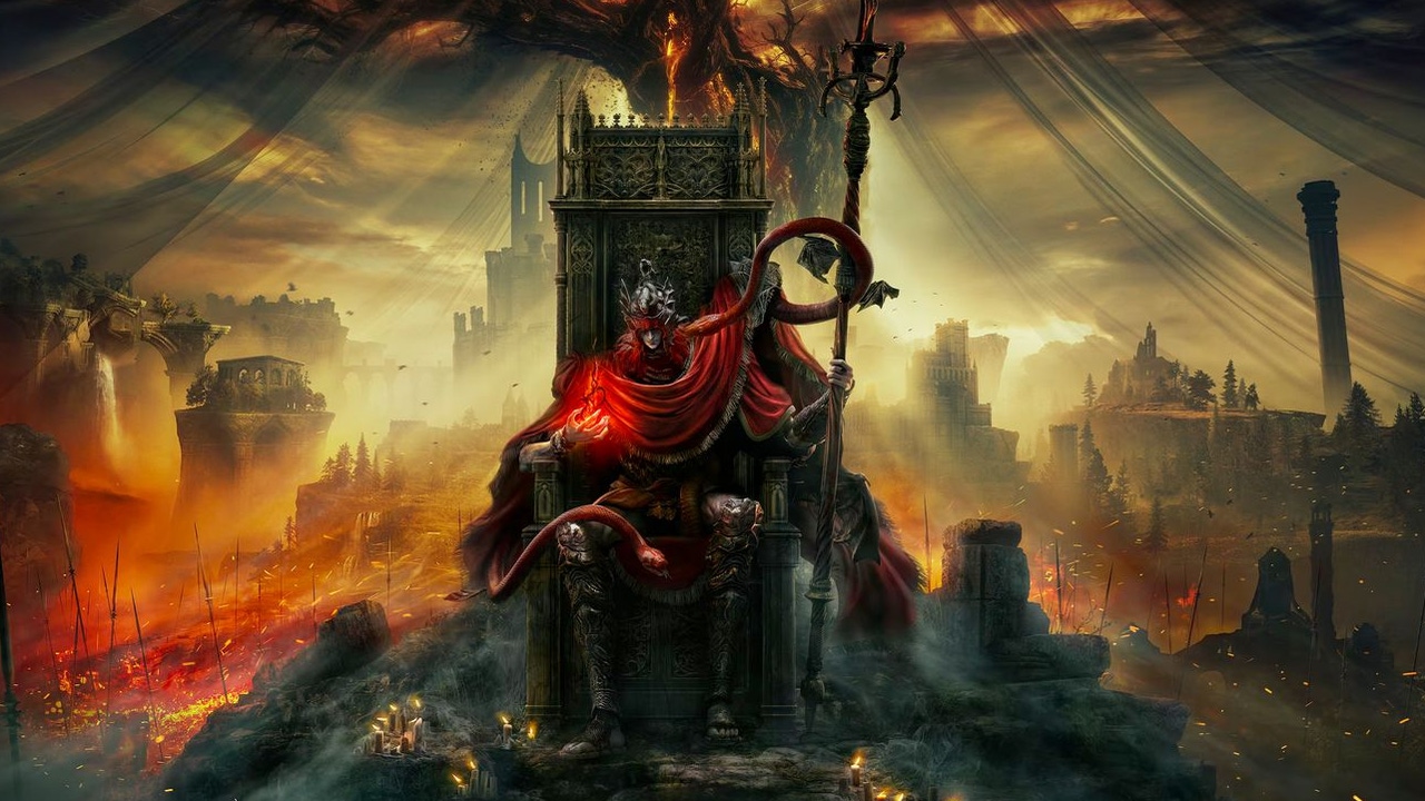 Key art for Elden Ring: Shadow of the Erdtree. Key art for Elden Ring: Shadow of the Erdtree.