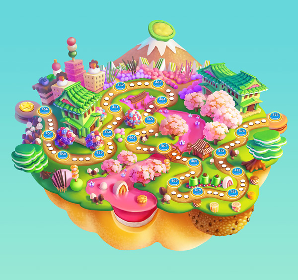 Mobile games: Where to get inspiration for map art?