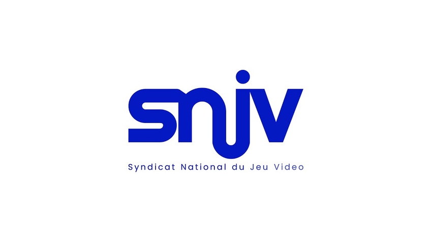Logo for the French trade body Syndicat National du Jeu Vidéo (SNJV).