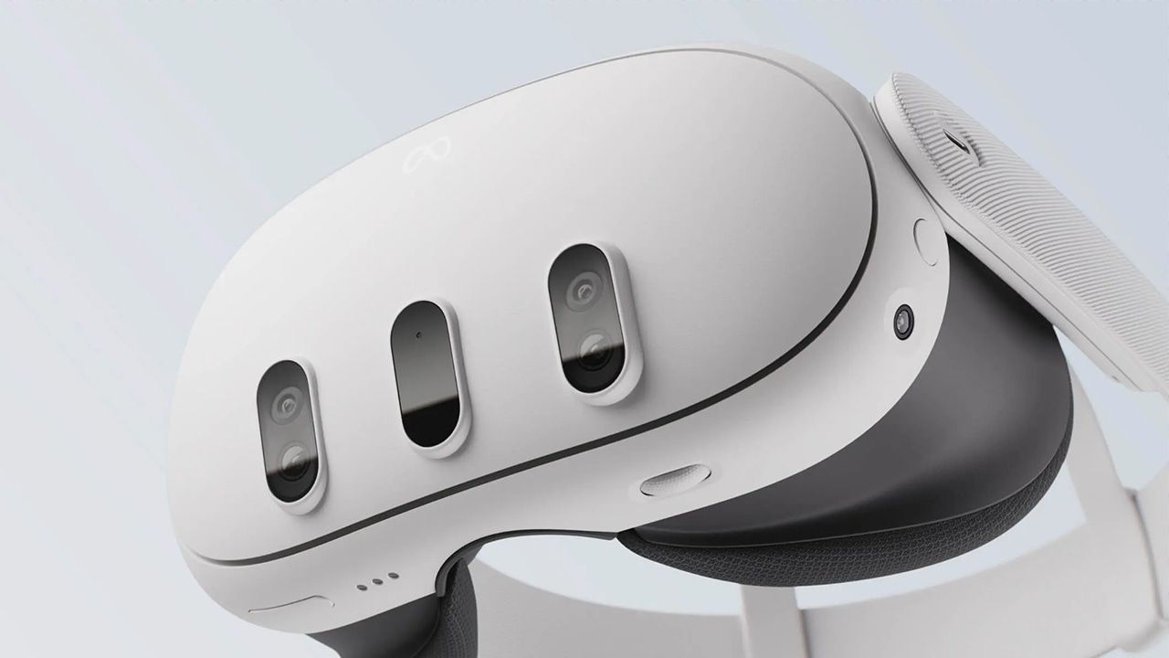 A render of the Meta Quest 3 headset A render of the Meta Quest 3 headset