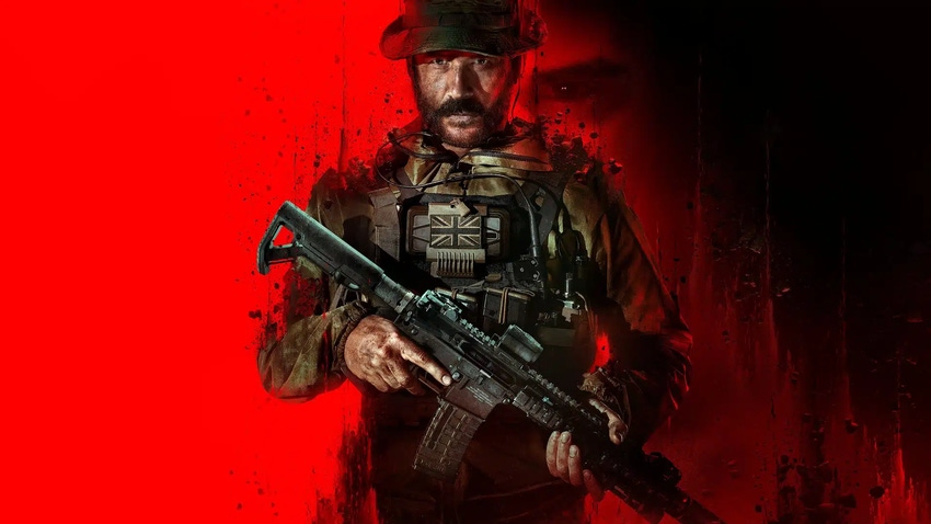 Key art for Sledgehammer Games' Call of Duty: Modern Warfare III (2023), showing Captain Price.