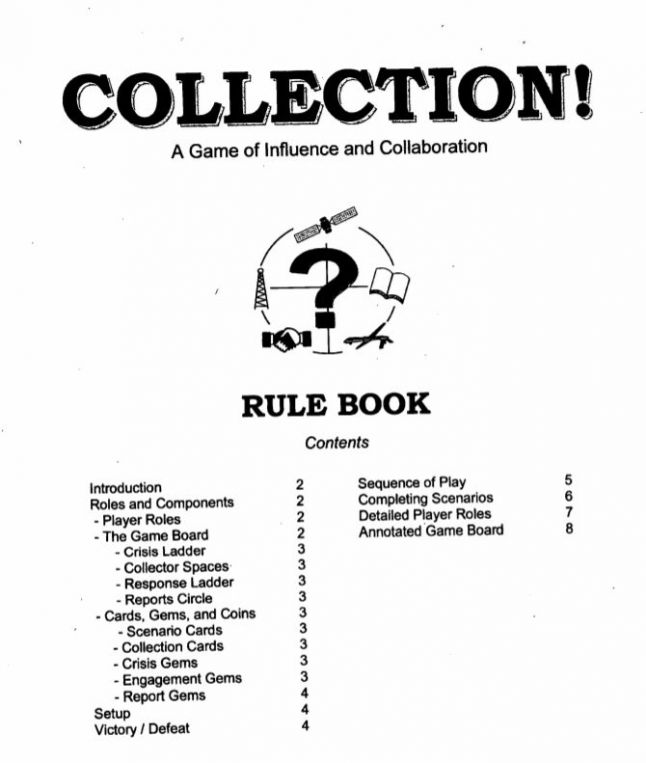 CIA releases rules and materials for its training board games