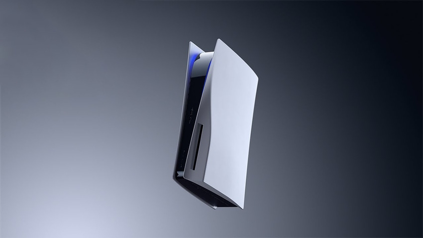Artwork of the PlayStation 5