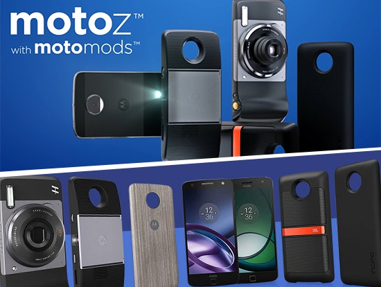 moto z play と motomods Motorola's New Concept Of Moto Mods Include Gamepad, Alexa