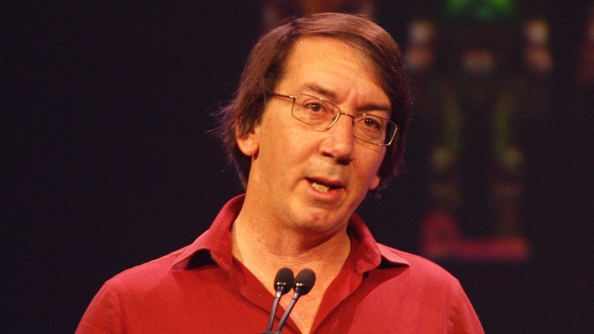 Game designer Will Wright at the 2010 Game Developers Conference.