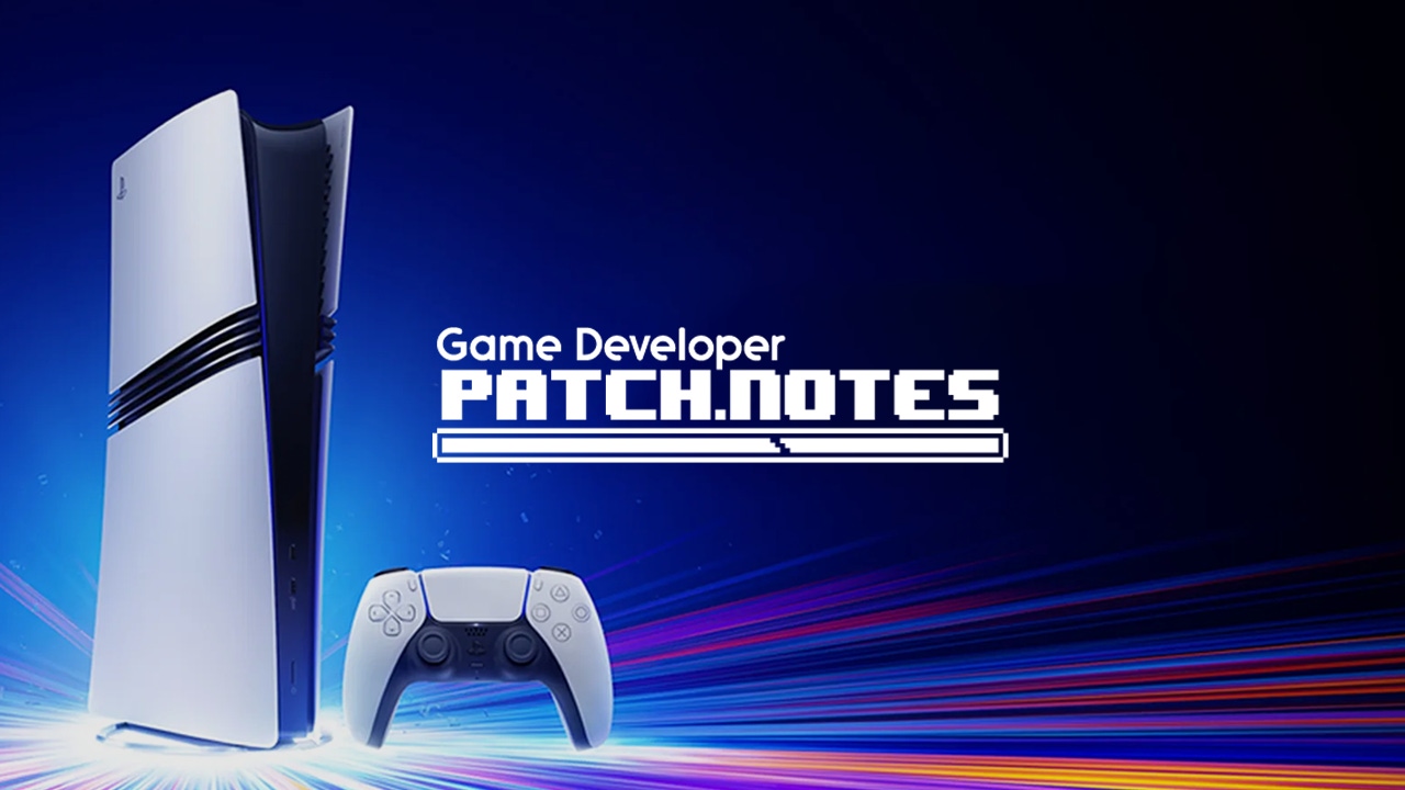 The Patch Notes logo overlaid on promotional photography for the PlayStation 5 Pro The Patch Notes logo overlaid on promotional photography for the PlayStation 5 Pro