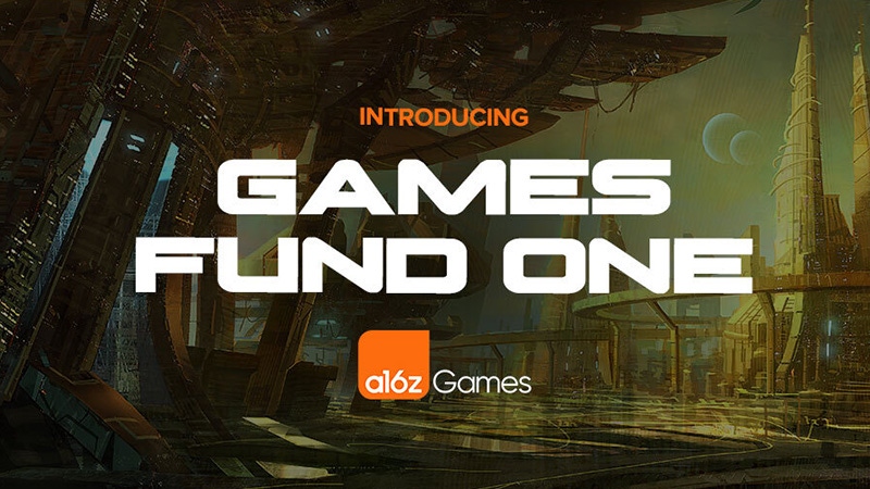 The logo for Andreessen Horowitz's Games Fund One The logo for Andreessen Horowitz's Games Fund One