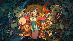 Key art for Sea of Stars: Throes of the Watchmaker. It's a colorful painting of the antagonist and main characters of the game. Key art for Sea of Stars: Throes of the Watchmaker. It's a colorful painting of the antagonist and main characters of the game.