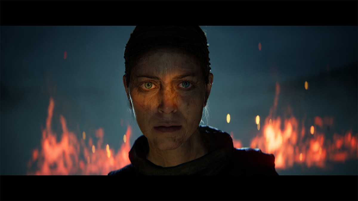 A screenshot from Hellblade 2 featuring protagonist Senua A screenshot from Hellblade 2 featuring protagonist Senua