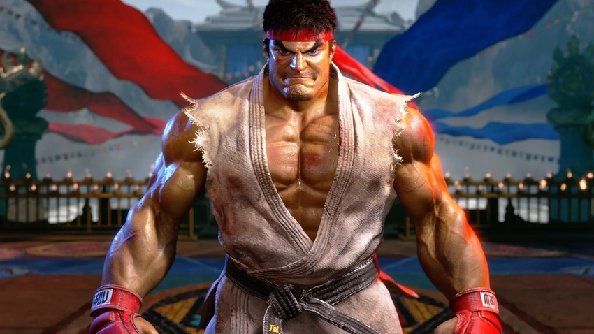 Key artwork for Street Fighter 6 featuring Ryu