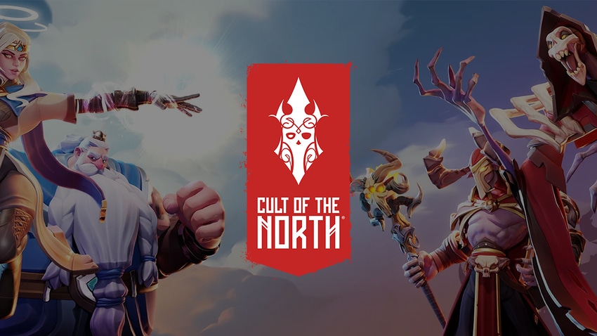 The Cult of the North logo overlaid on key artwork for Project Gundalf