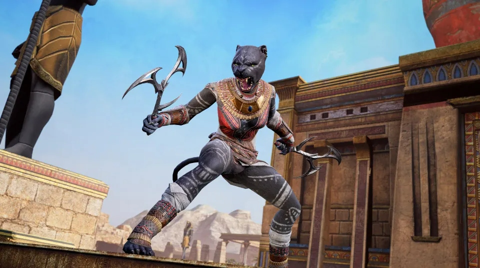 A cat-person from Asgard's Wrath 2. A cat-person from Asgard's Wrath 2.