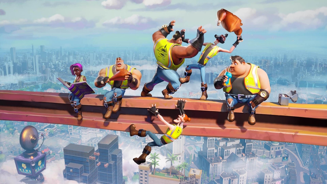 Screenshot from 2022's Rumbleverse. Screenshot from 2022's Rumbleverse.