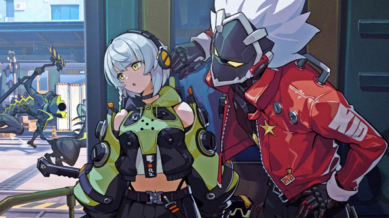 Anby and Billy Kid in key art for Zenless Zone Zero. Anby and Billy Kid in key art for Zenless Zone Zero.