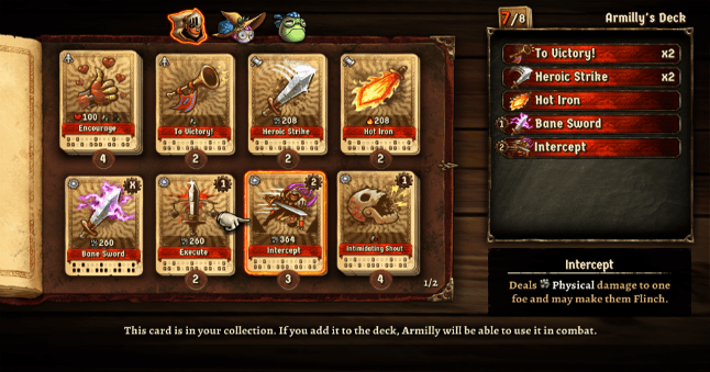 Designing for deck-building in video games