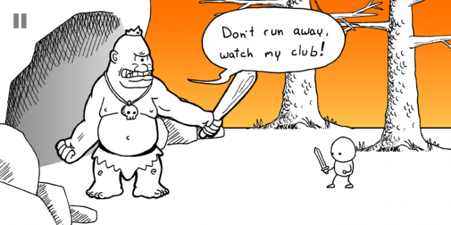 Actually you better run away.