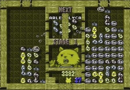 Puyo Puyo Tsuu Green-Colorblind Screenshot