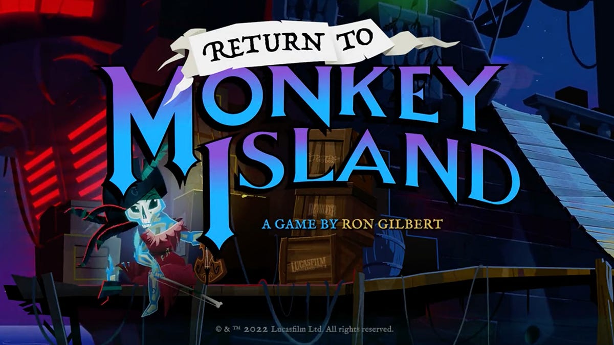 Monkey Island 游戏标志性画面
