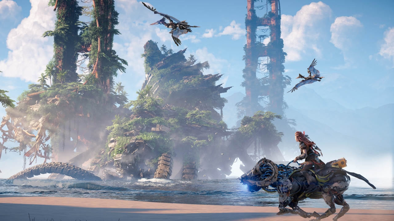 Horizon Forbidden West 游戏场景