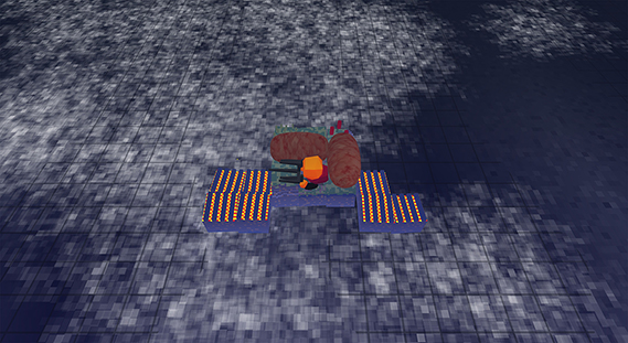StevenÃƒÆ’Ã†â€™Ãƒâ€ Ã¢â‚¬â„¢ÃƒÆ’Ã¢â‚¬Å¡Ãƒâ€šÃ‚Â¢ÃƒÆ’Ã†â€™Ãƒâ€šÃ‚Â¢ÃƒÆ’Ã‚Â¢ÃƒÂ¢Ã¢â‚¬Å¡Ã‚Â¬Ãƒâ€¦Ã‚Â¡ÃƒÆ’Ã¢â‚¬Å¡Ãƒâ€šÃ‚Â¬ÃƒÆ’Ã†â€™Ãƒâ€šÃ‚Â¢ÃƒÆ’Ã‚Â¢ÃƒÂ¢Ã¢â‚¬Å¡Ã‚Â¬Ãƒâ€¦Ã‚Â¾ÃƒÆ’Ã¢â‚¬Å¡Ãƒâ€šÃ‚Â¢s Sausage Roll; a small grid island with two grills and sausages, and a small orange man.