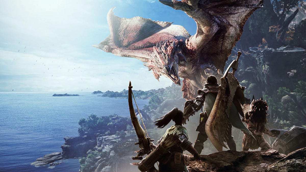 Monster Hunter World游戏封面图
