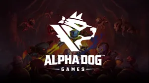 The Alpha Dog logo overlaid on key artwork for Mighty Doom The Alpha Dog logo overlaid on key artwork for Mighty Doom