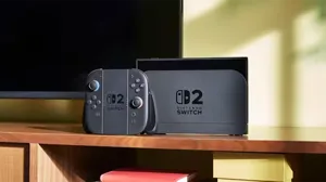 The Nintendo Switch 2 photographed on a countertop The Nintendo Switch 2 photographed on a countertop