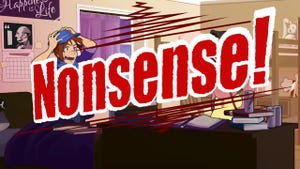 Key art featuring the word nonsense Key art featuring the word nonsense
