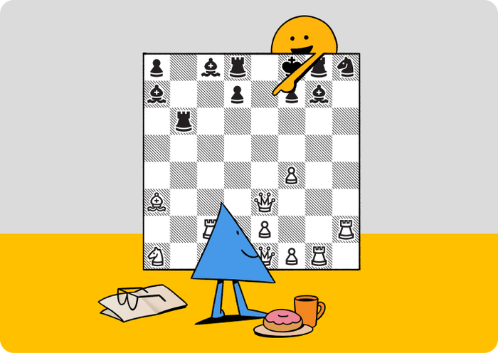 Really Bad chess screenshot and characters Really Bad chess screenshot and characters