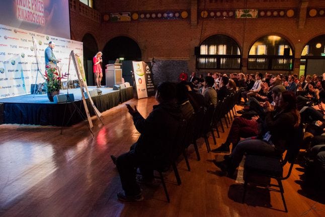 The Indie Prize Award Ceremony at Casual Connect, Amsterdam, 2015 - @SebastianBularca.com