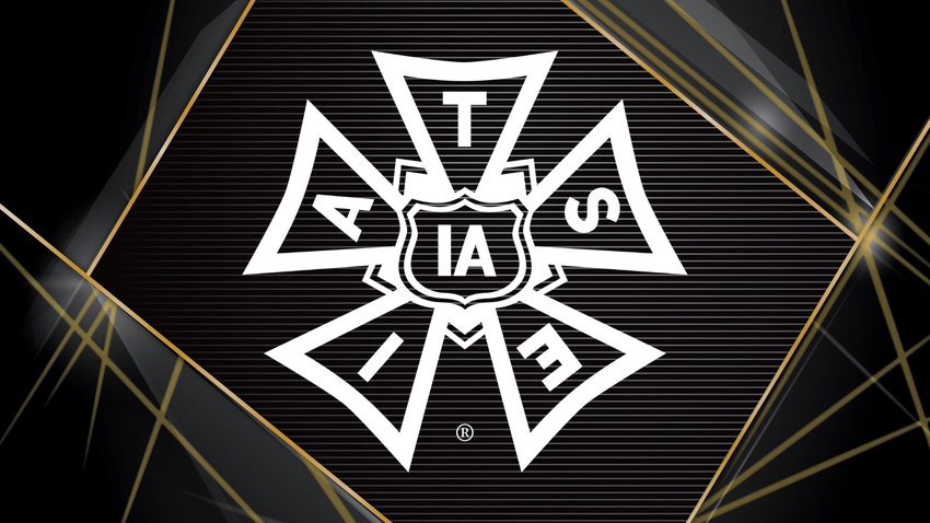Logo for the International Alliance of Theatrical Stage Employees (IATSE).