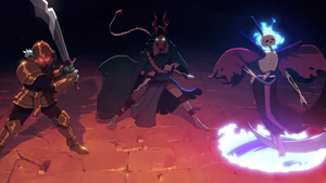 Screenshot from the reveal trailer for Slay the Spire 2.