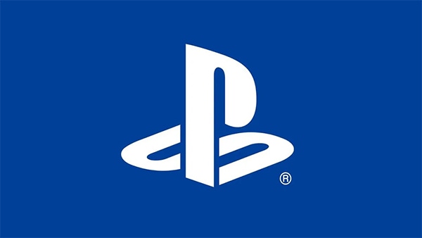 Blue logo for Sony's PlayStation console.