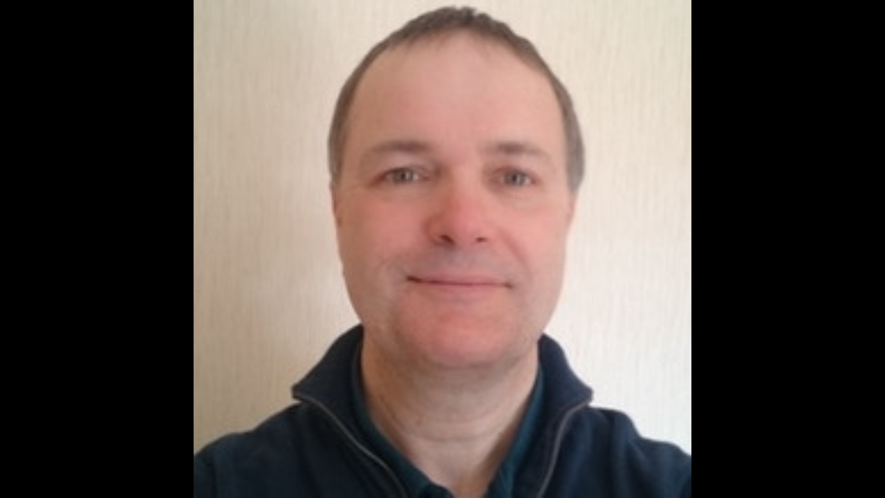 Headshot of the late video game musician Geoff Follin. Headshot of the late video game musician Geoff Follin.