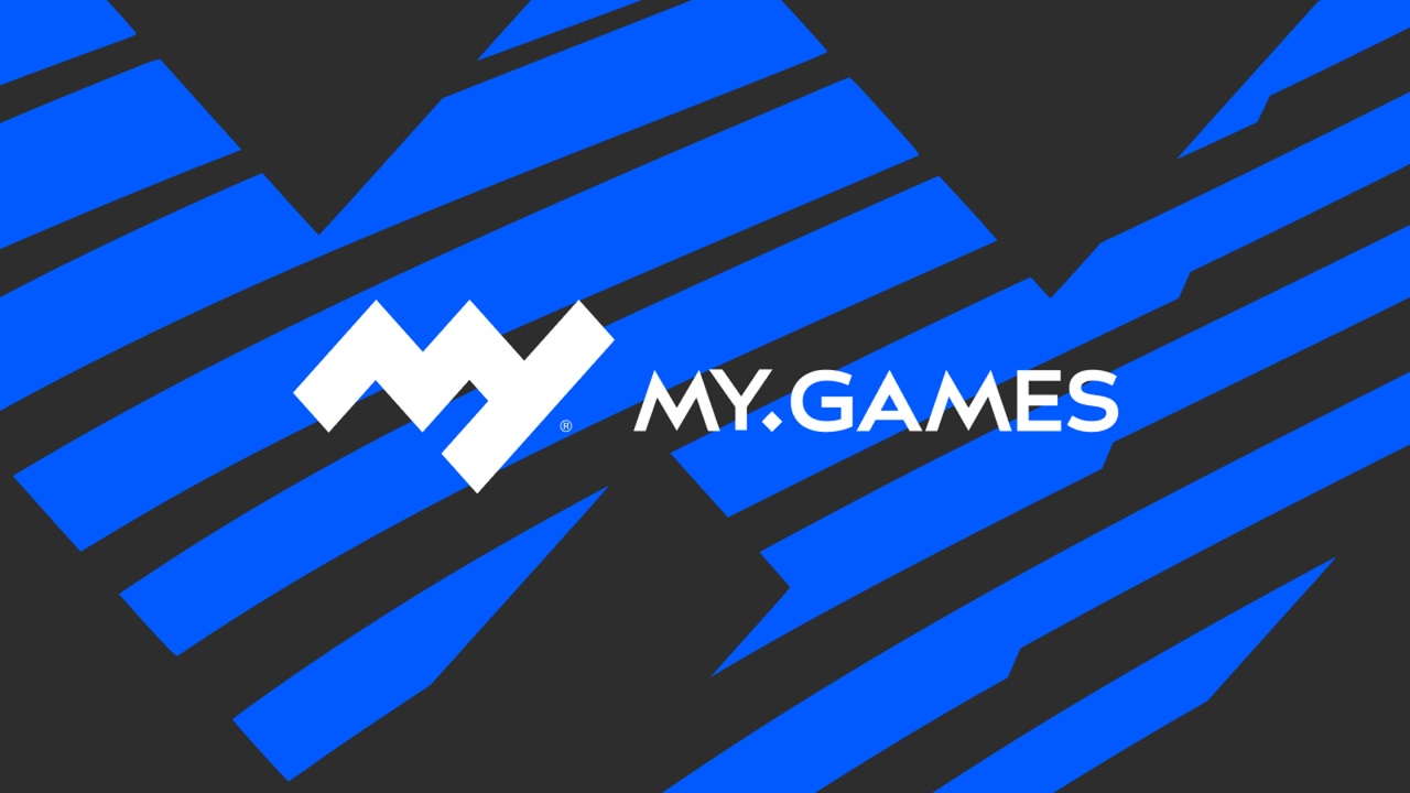 Logo for Dutch game publisher MyGames. Logo for Dutch game publisher MyGames.