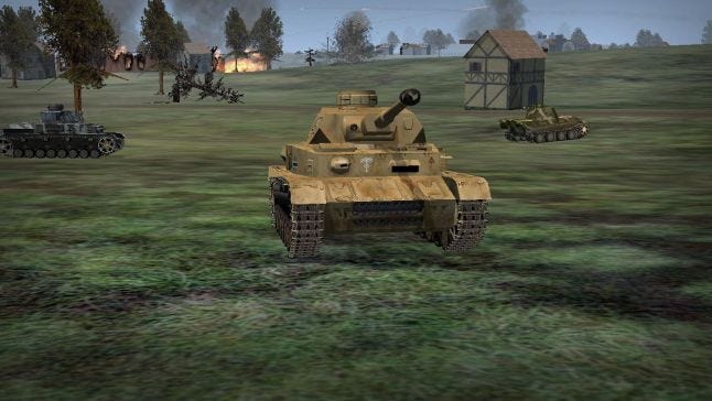 Realistic graphics of M4 Tank Brigade