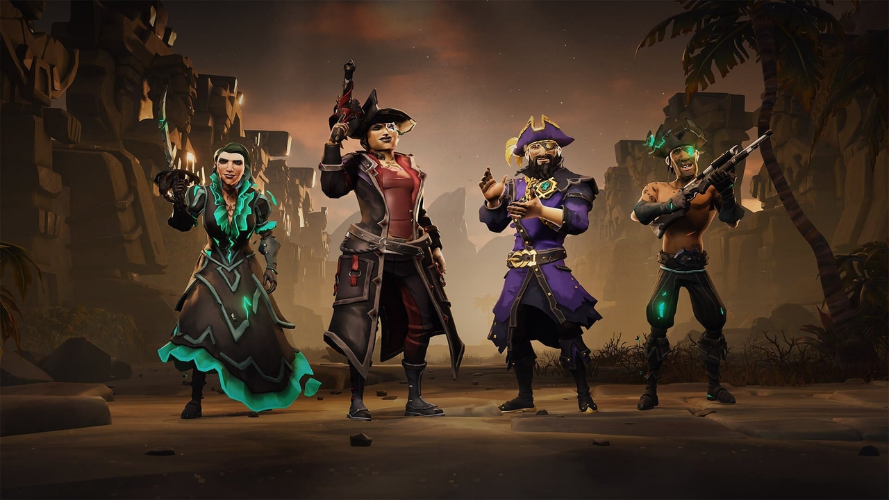 Pirates in the Rare Ltd. game Sea of Thieves. Pirates in the Rare Ltd. game Sea of Thieves.