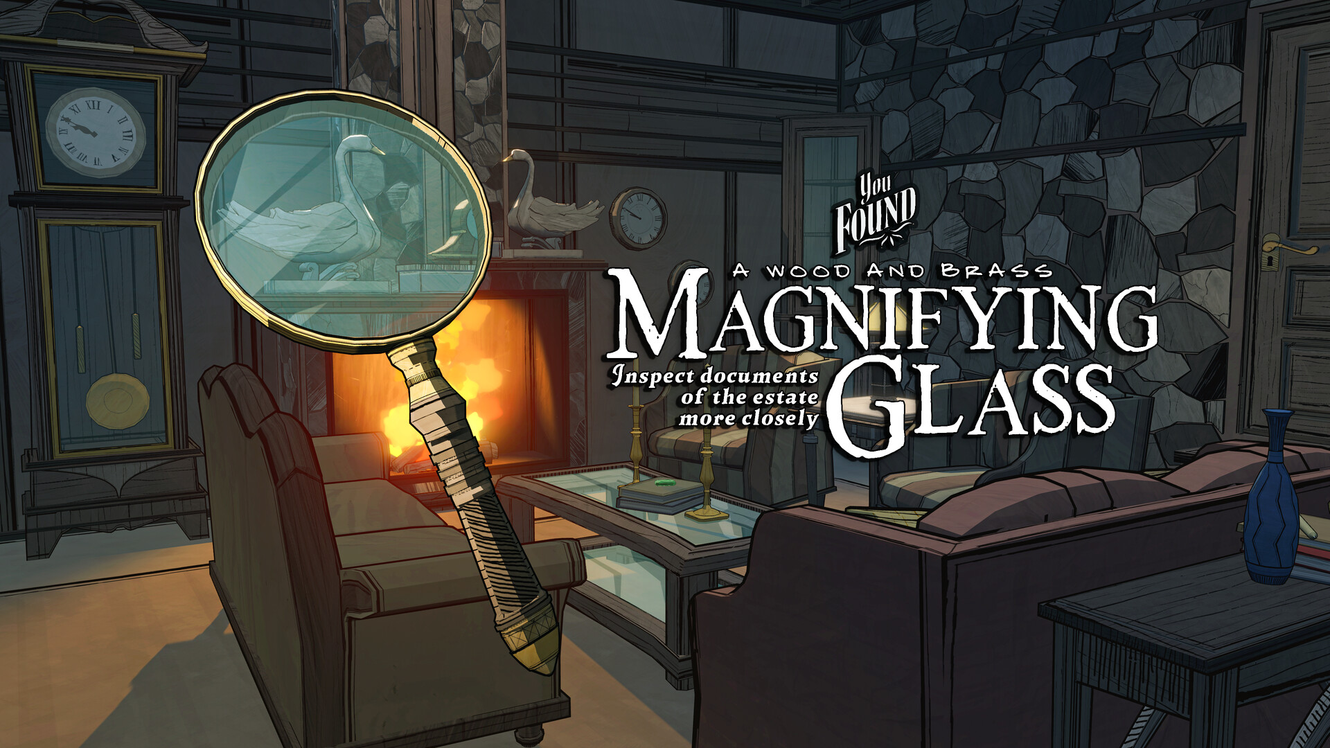 the magnifying glass from Blue Prince
