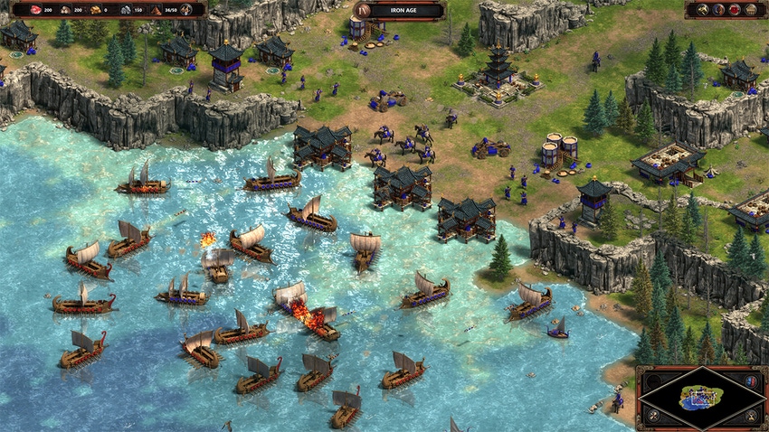A screenshot from Age of Empires: Definitive Edition
