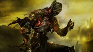 Cover art for From Software's Dark Souls III.
