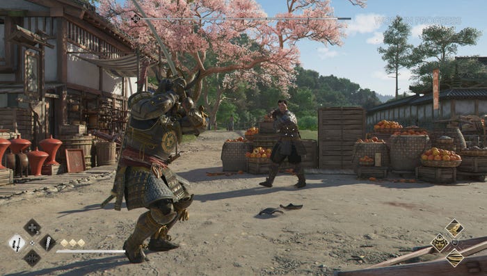 Yasuke prepares to duel in Assassin's Creed Shadows. Yasuke prepares to duel in Assassin's Creed Shadows.