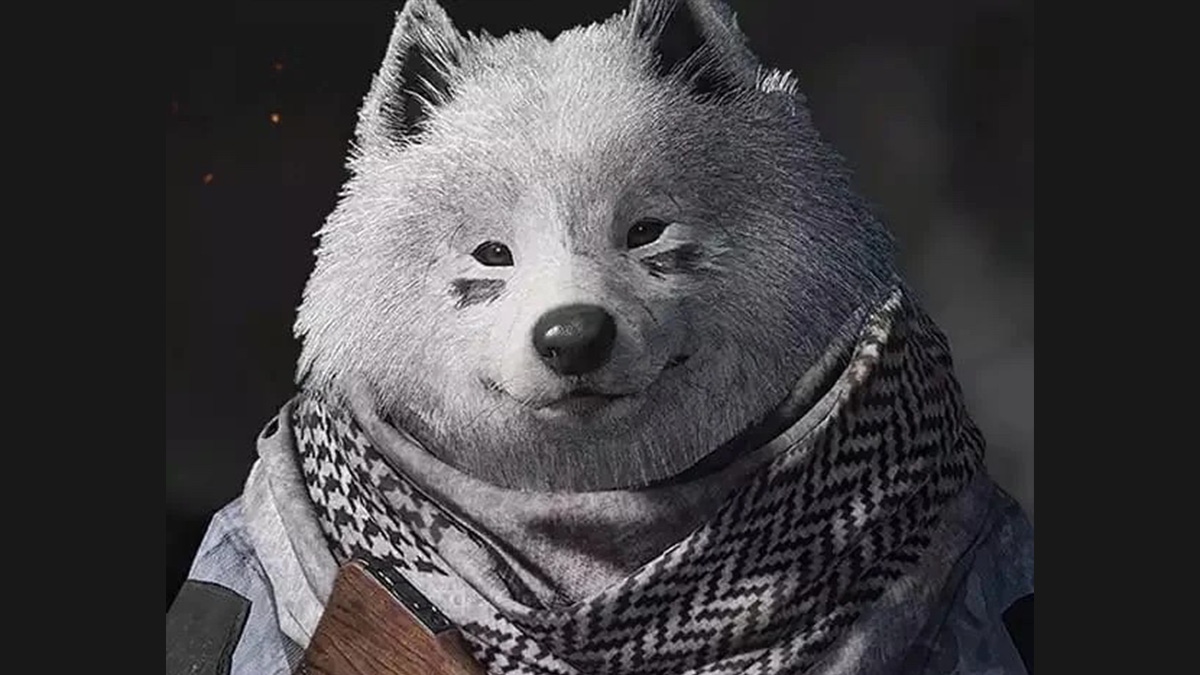 Loyal Samoyed artwork Loyal Samoyed artwork