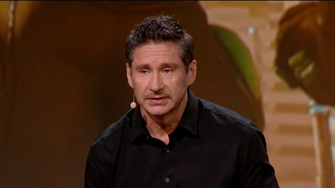 Bill Petras on a panel in 2019 Bill Petras on a panel in 2019